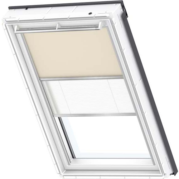 Cortina oscurecimiento DUO beige os./bl. DFD UK04 4556S